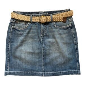 Tommy Hilfiger skirt denim Mini size 6 NWOT